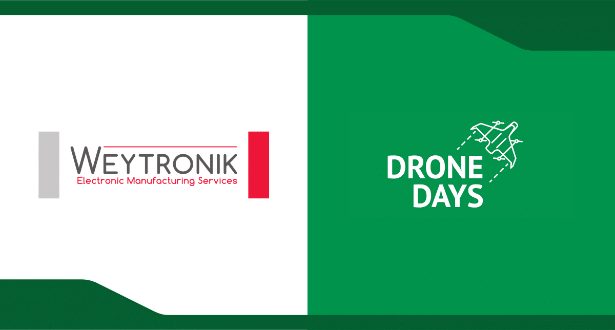 Weytronik neemt als exposant deel aan de Drone Days