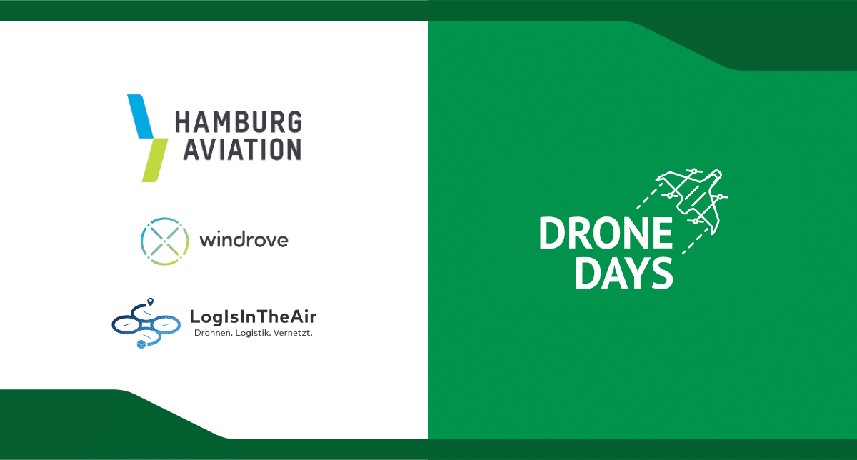 Hamburg Aviation neemt met de projecten Windrove en LogIsInTheAir deel aan de Drone Days 2026